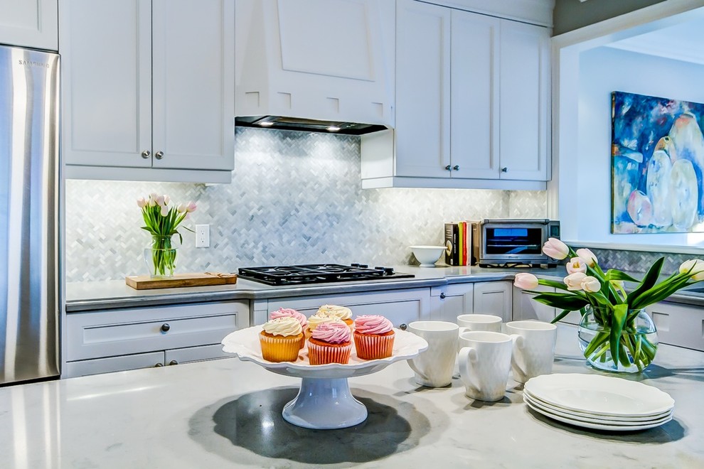 Kitchen - transitional kitchen idea in Toronto