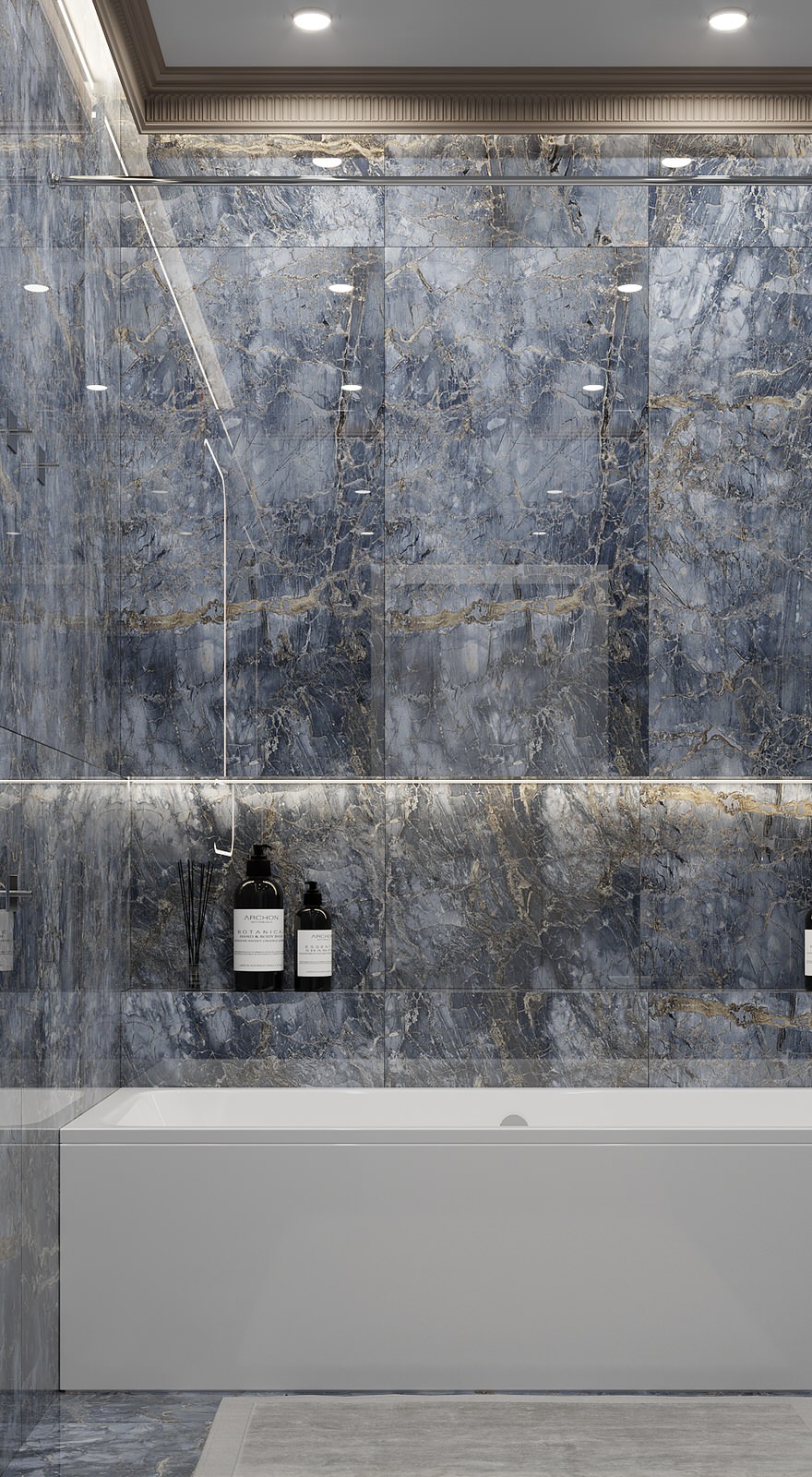 Роскошная ванная комната