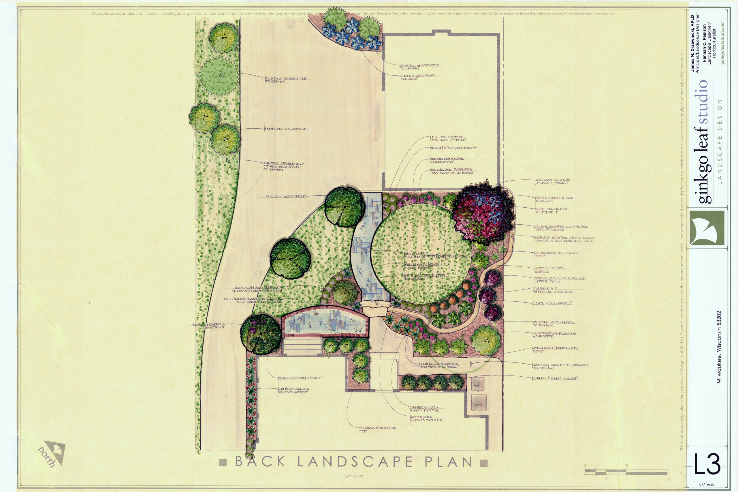 Traditional Landscape Makeover - Milwaukee