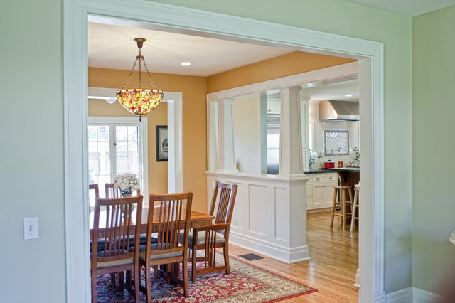 Kitchen Addition To Colonial Revival Home Traditional