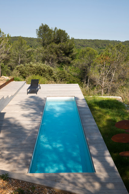 Individual House modern-pools