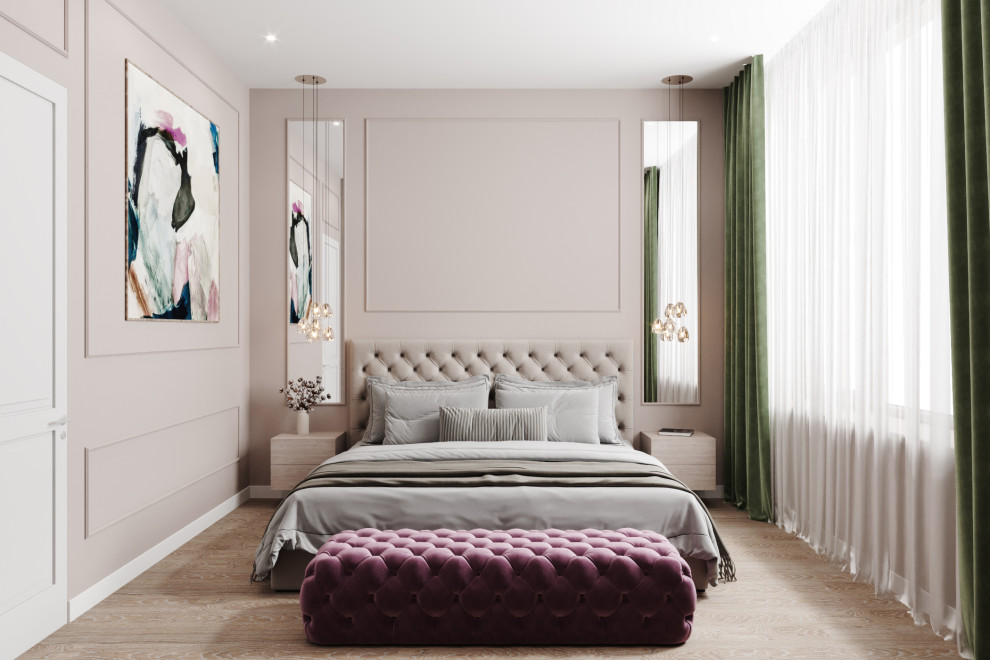 Квартира 73 кв. м. в современном стиле Новочерёмушкинская 17