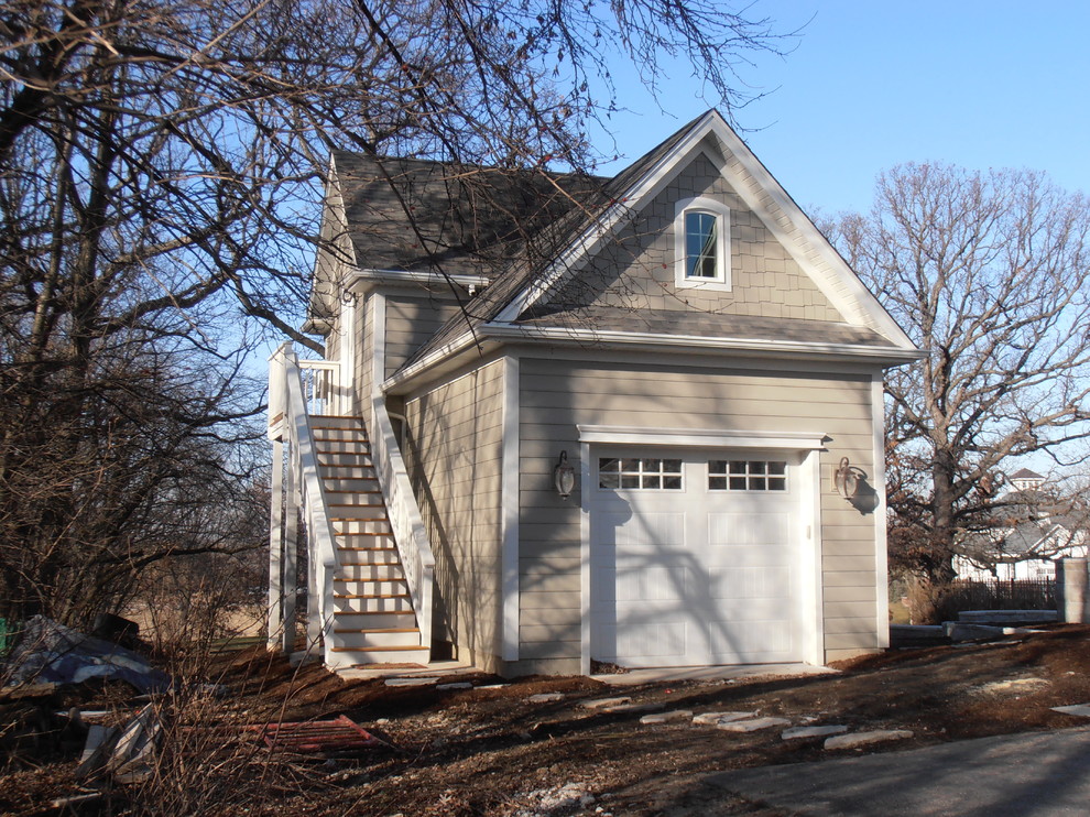 Garages Traditional Garage Chicago by Collins Construction