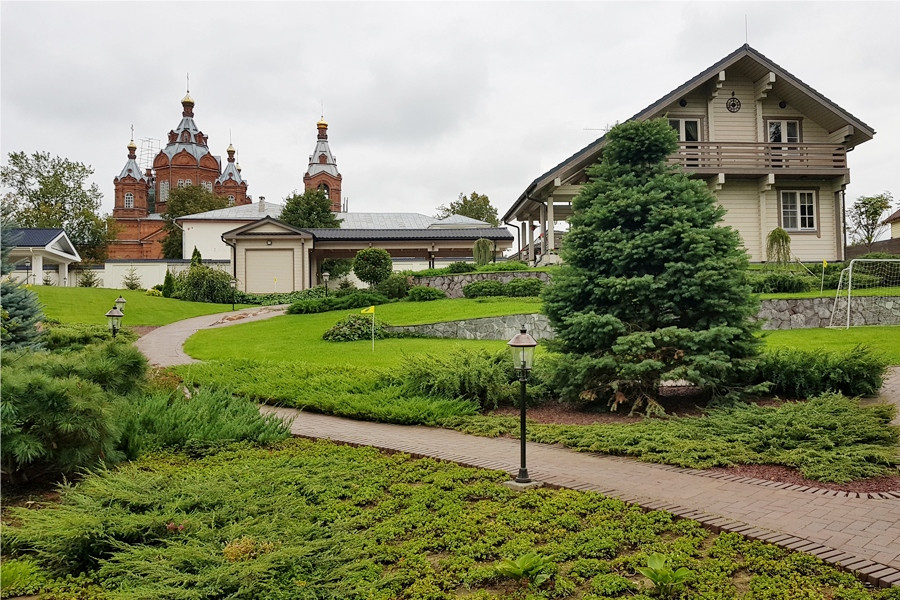 Частный сад в Нижегородской области