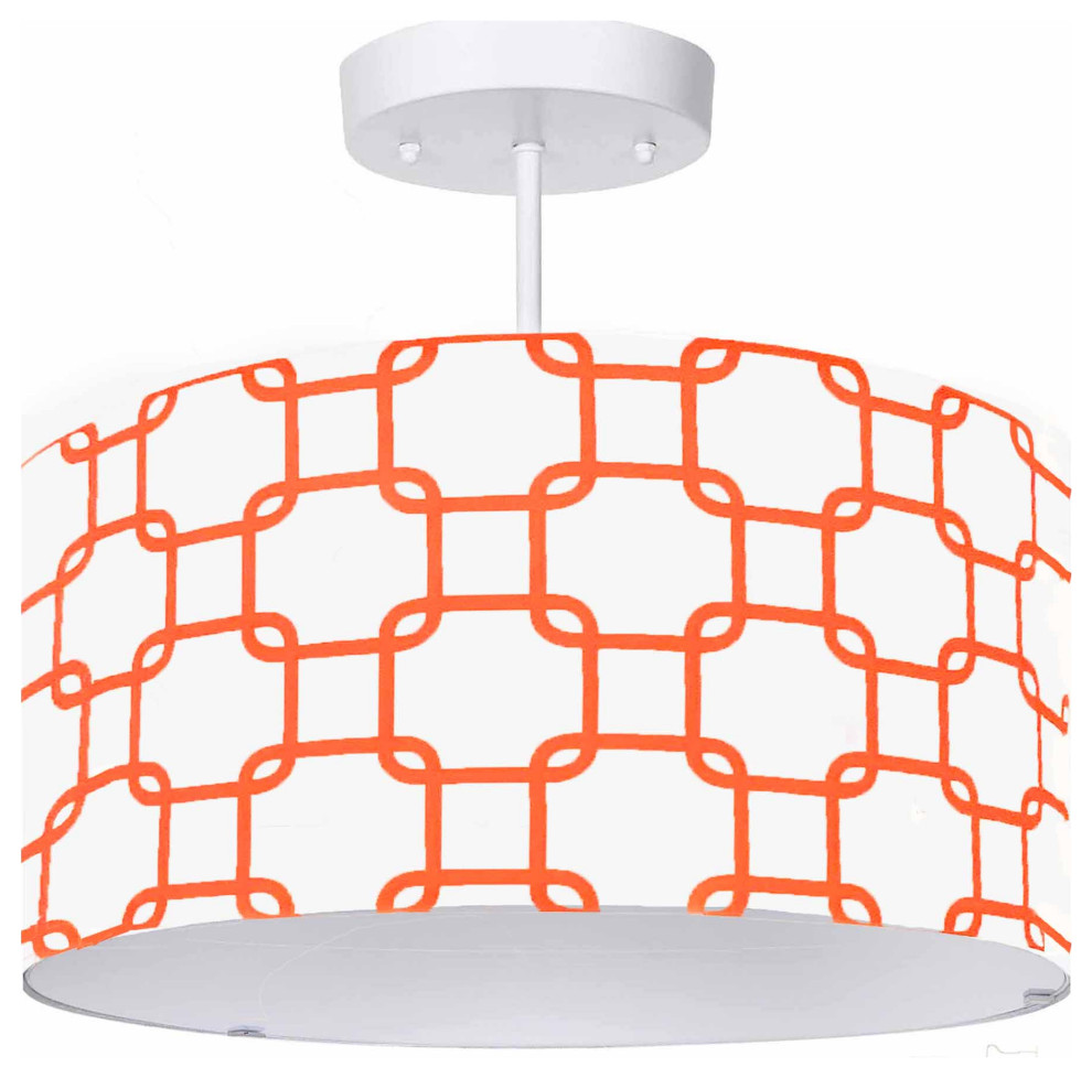 orange drum light