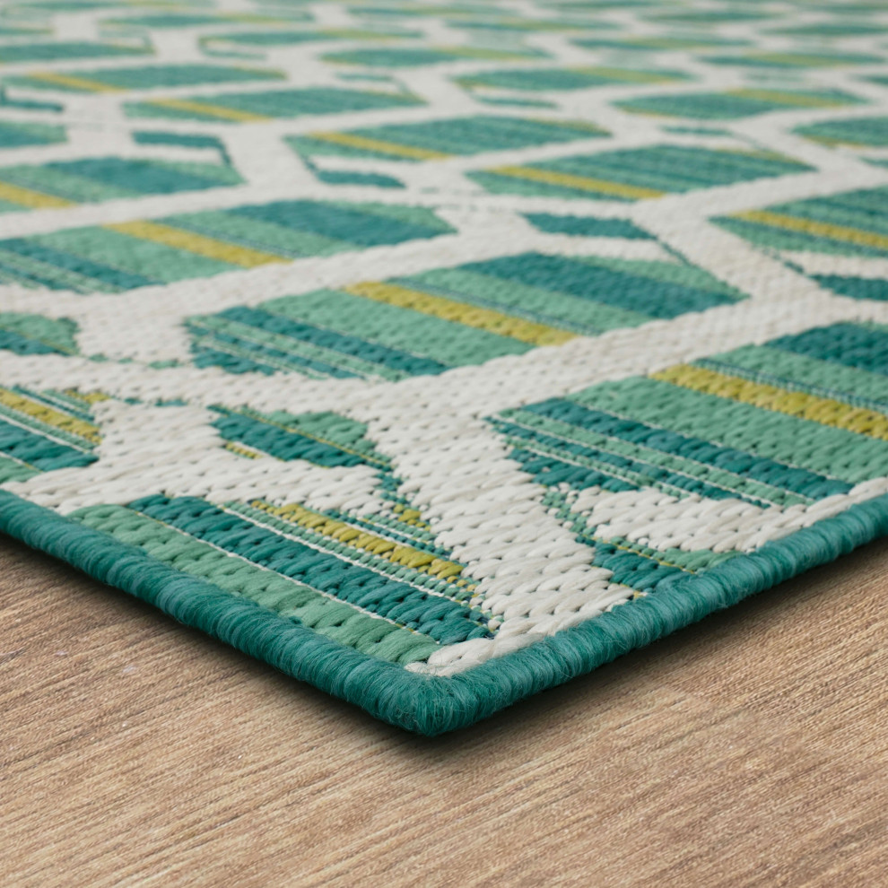 Mohawk Home Hex Trellis Tandoori 2' 6" x 6' Area Rug, 10' x 13