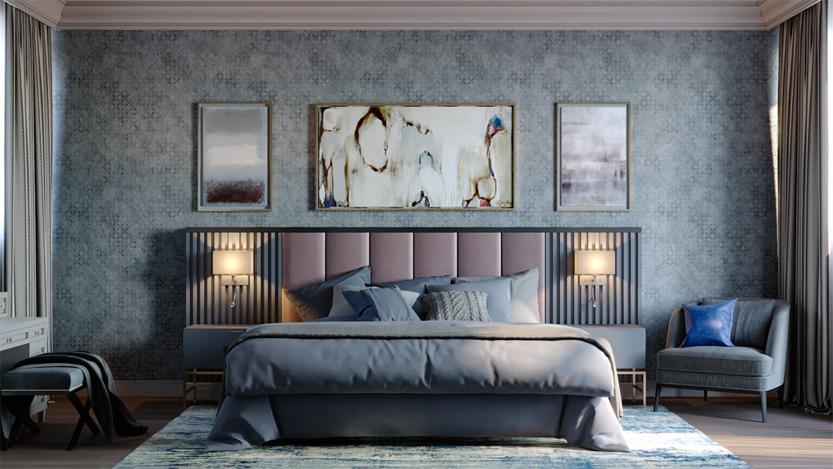 Уютная квартира в стиле неоклассики