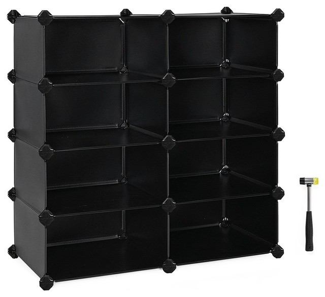 DIY Shoe Organizer 8Cube Shoe Rack Multifunctional Bookcase Shoe