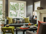 Transitional Living Room by Ann Lowengart Interiors