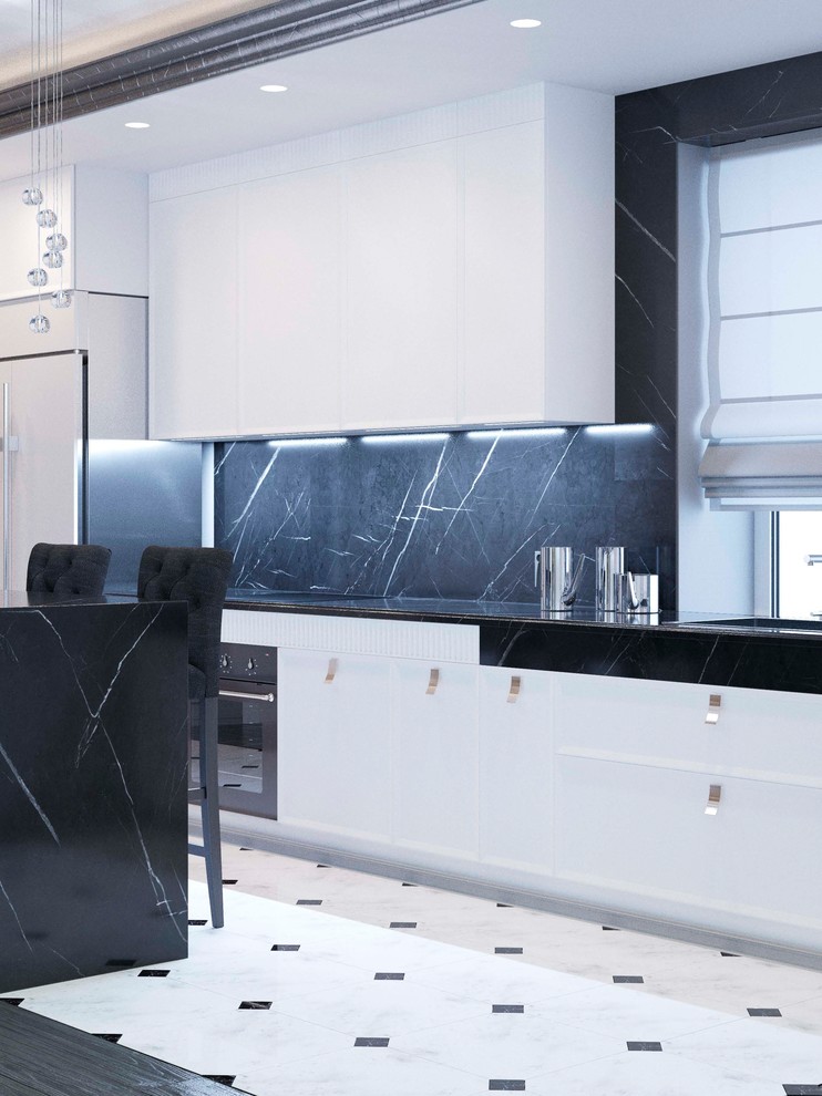 Проект квартиры в стиле Ар Деко, ЖК Wellton Park район Крылатское