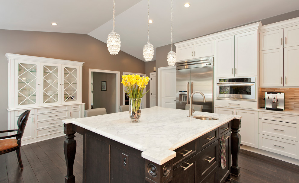 Marble Kitchen Island - Potomac MD