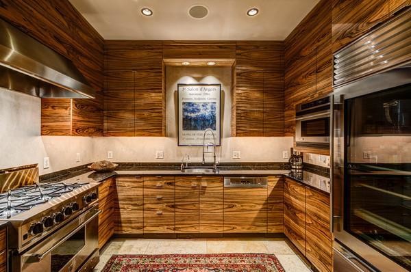 Custom Veneer Kitchen contemporary-koek