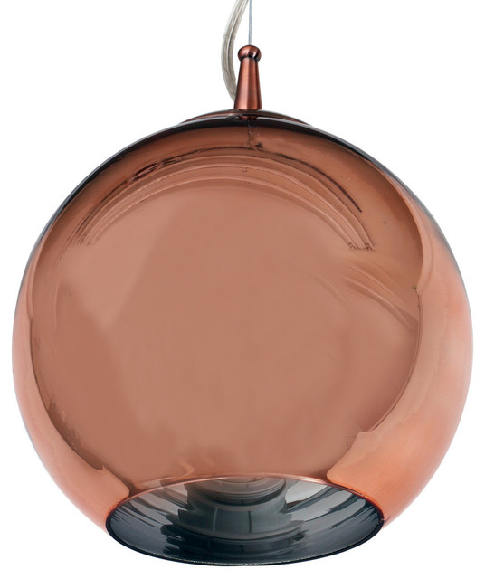 Control Brand The 'One' Pendent Lamp, Rose Gold