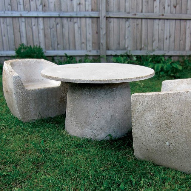 Zachary A. Design Lightweight Fiberglass Outdoor Furniture Modern