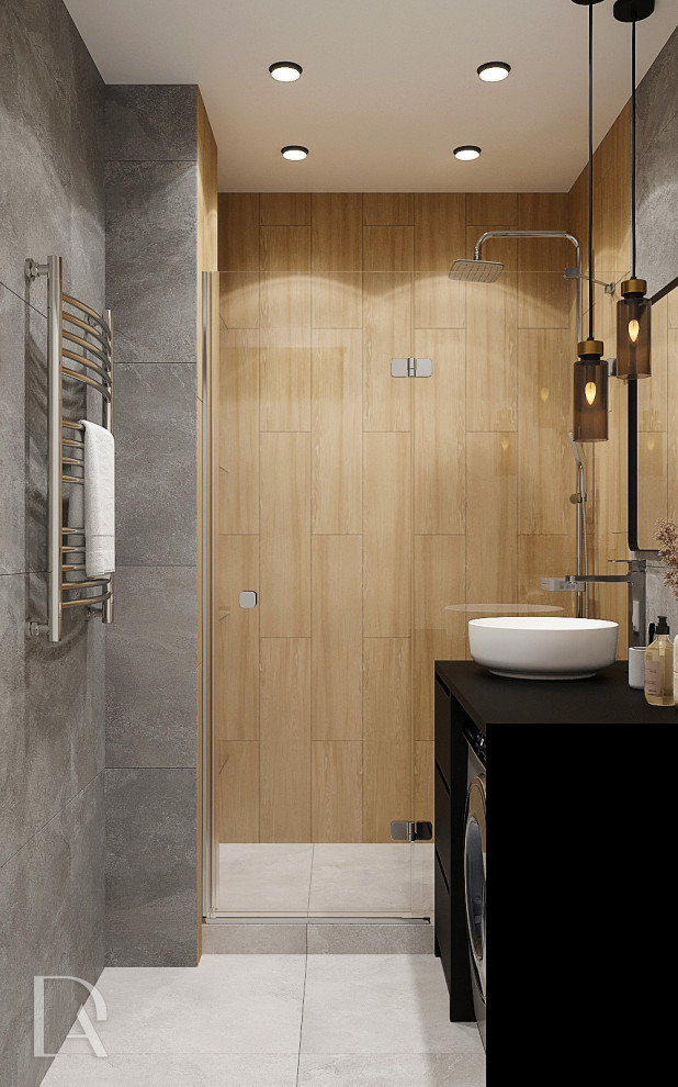 Санузел с душевой 3 м2