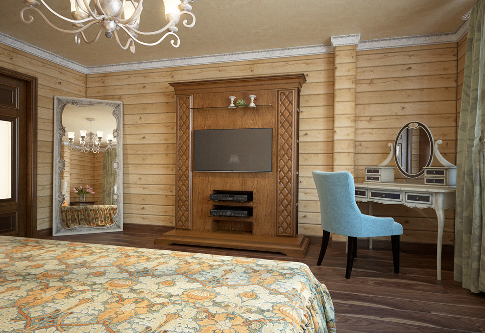 деревянный дом из бруса в поселке Зеленая роща