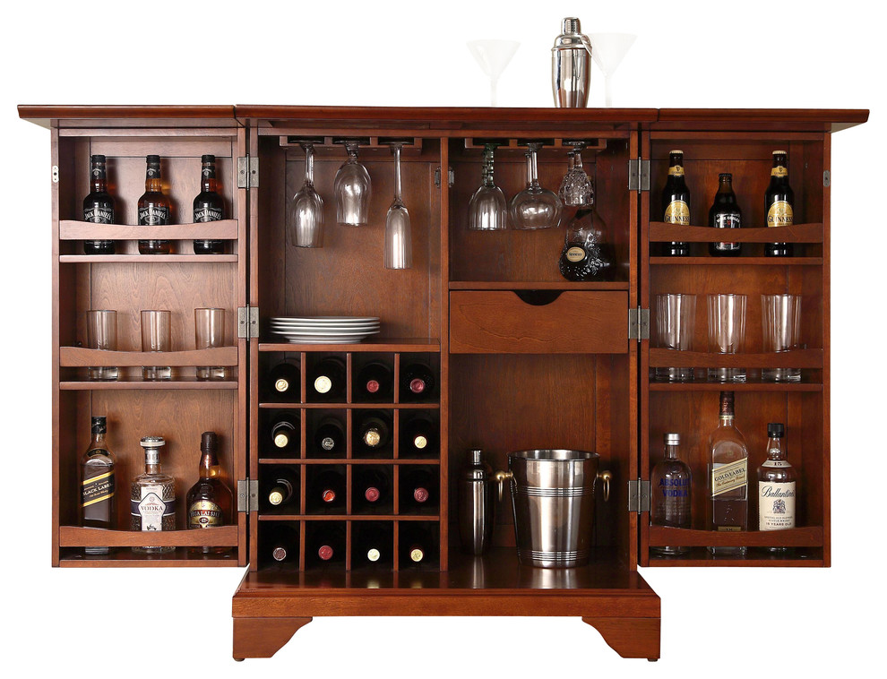 LaFayette Expandable Bar Cabinet