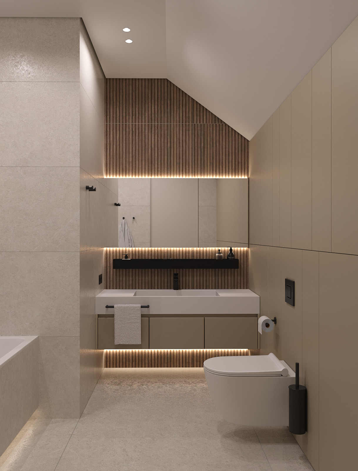 Коттедж в Мытищах, д. Шолохово — современный стиль с элементами минимализма