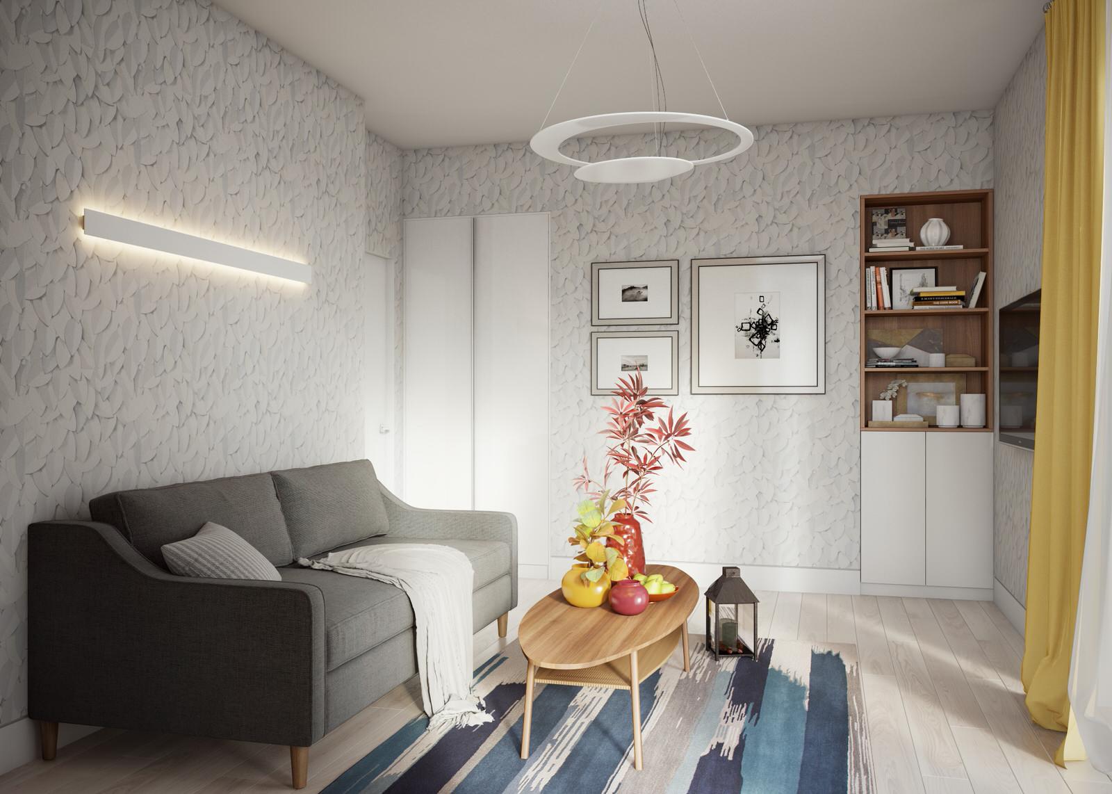 Интерьер в 160м2 ЖК Велтон парк