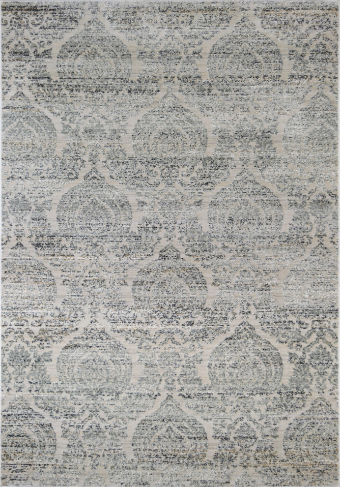 Astor Abstract Transitional Area Rug, 5'3" X 7'