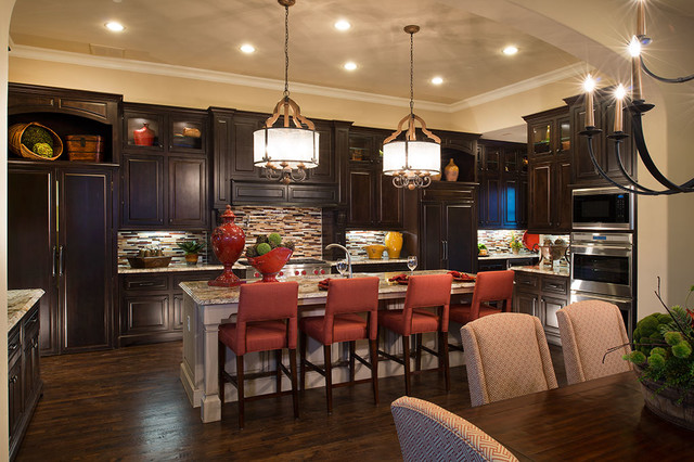 Model home in Southlake, Texas - Kitchen - Dallas - by Whitman ...