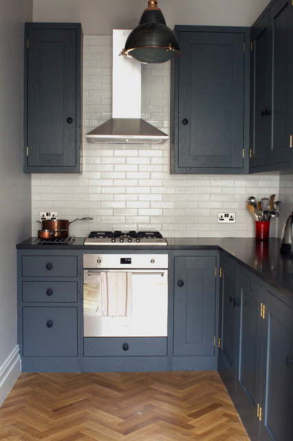 An Industrial Shaker Kitchen contemporary-kitchen