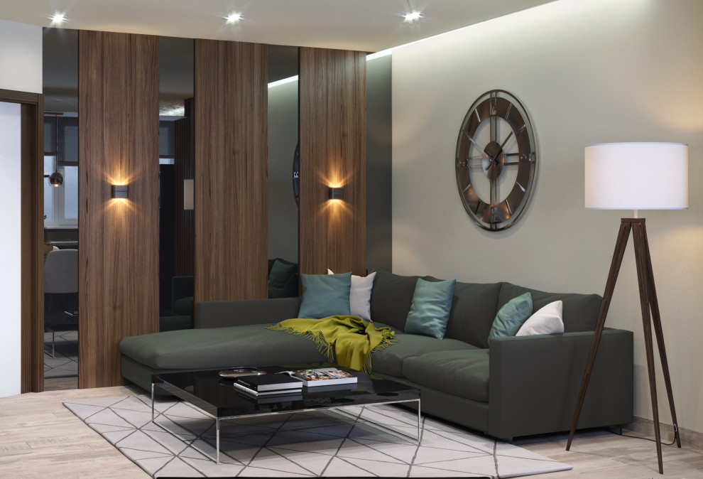 Eco modern style concept