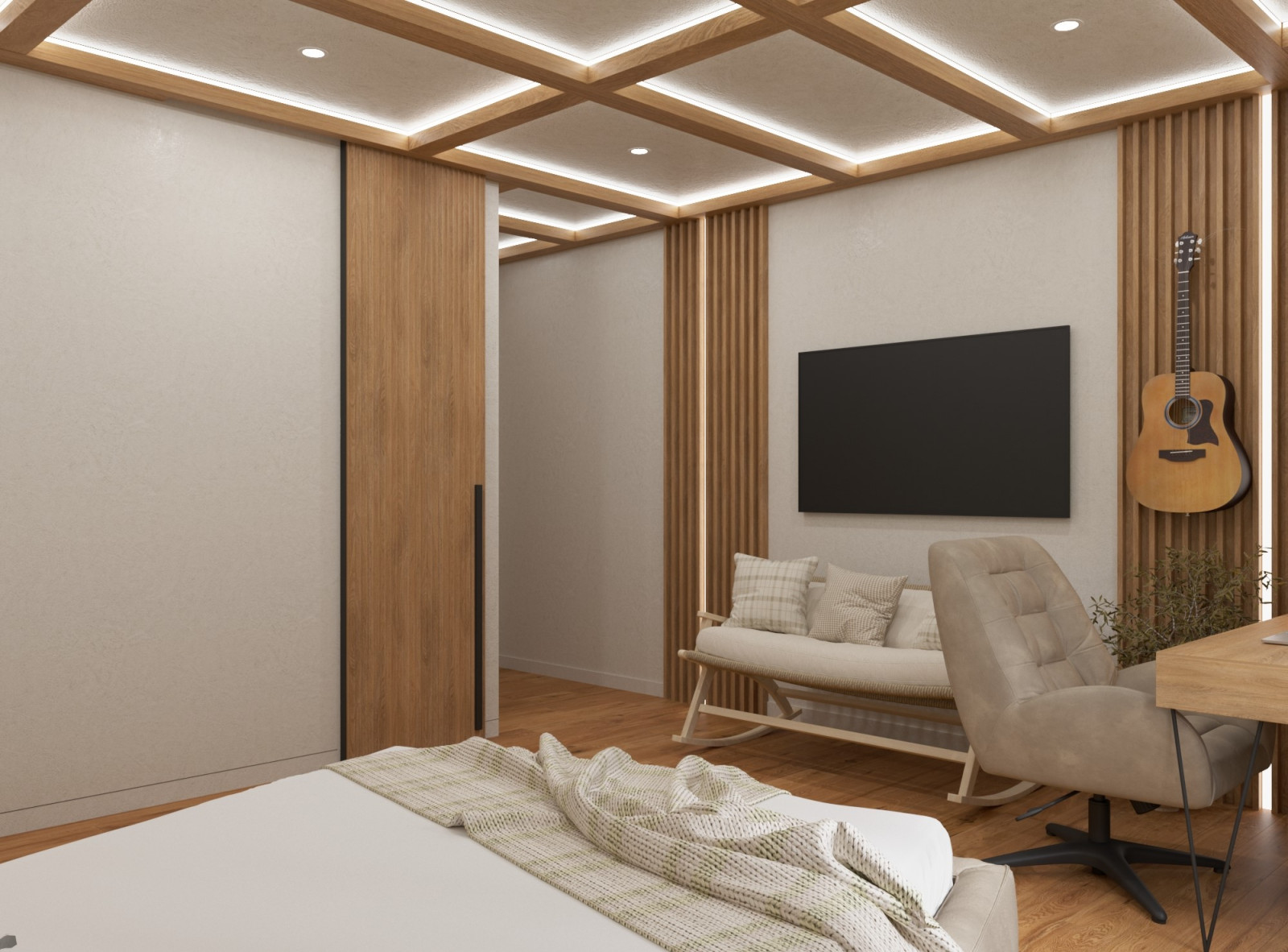 Проект квартиры в Москве, джапанди