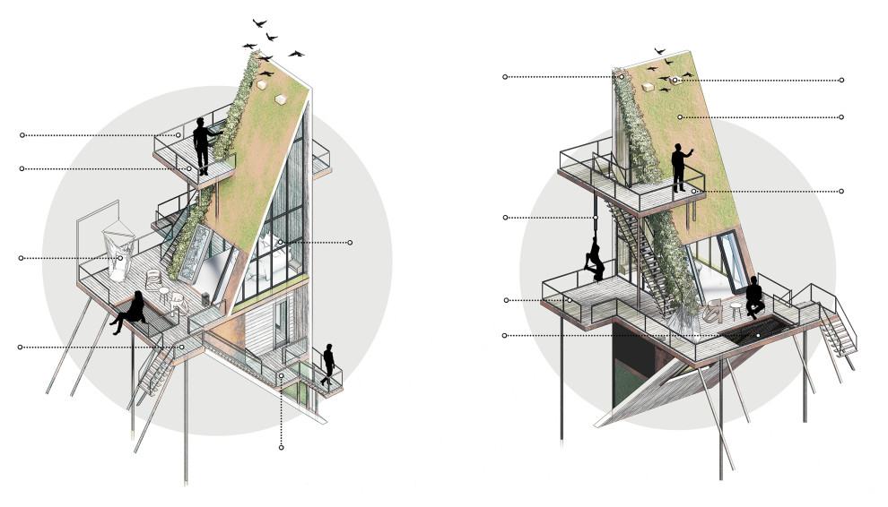 Концептуальный проект "Дом на дереве"