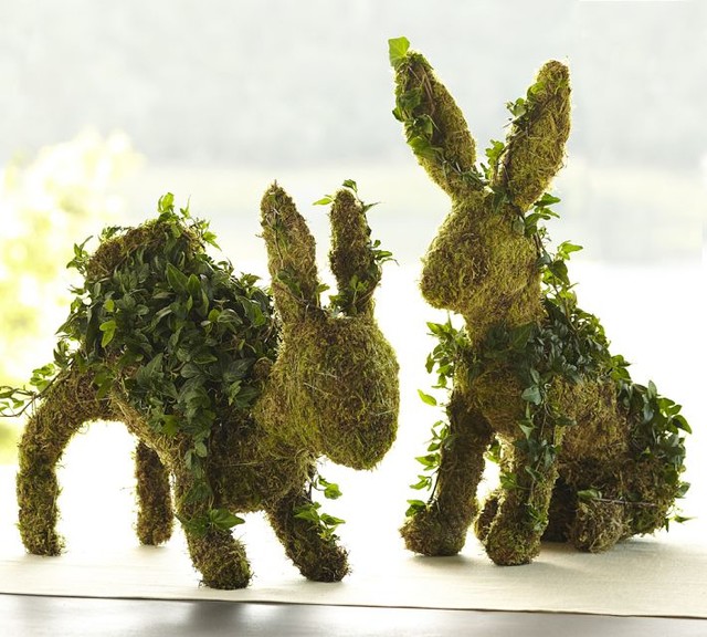 Live Ivy Bunny Topiary