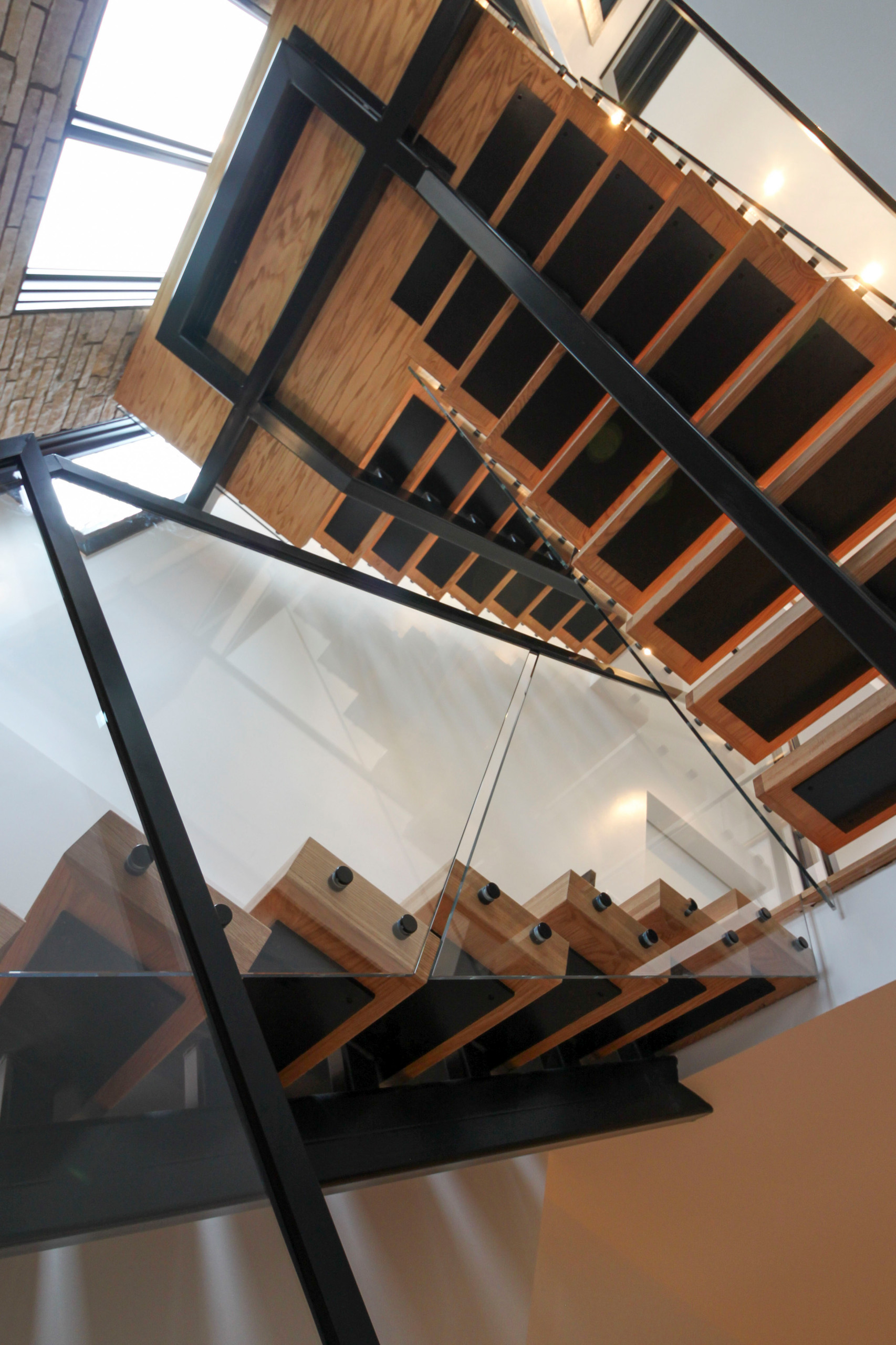 98_Sun Filled Modern Staircase Surrounded by Private Forest, Clifton VA 20124