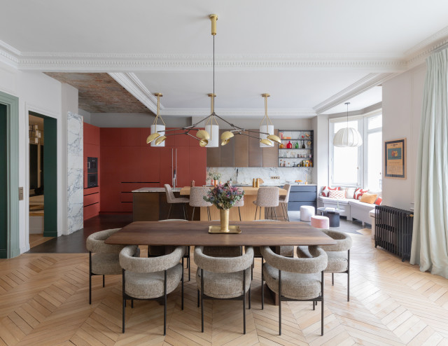 R&eacute;novation compl&egrave;te 360m2 Paris 16 modern-esszimmer