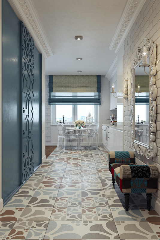 Прихожая Лофт ЖК Лосиный остров