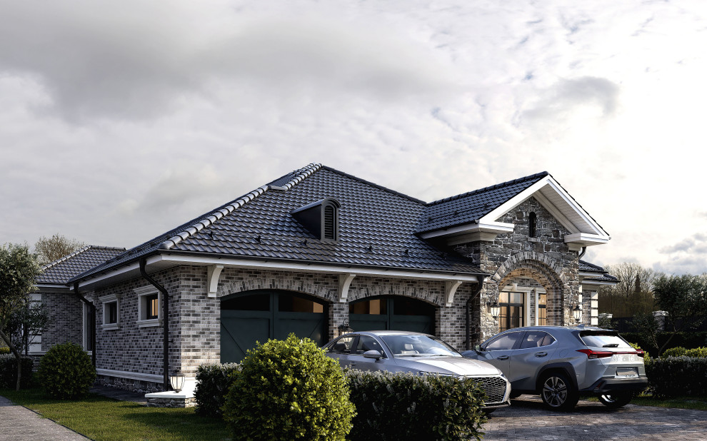 Проект классического одноэтажного дома в Адыгее