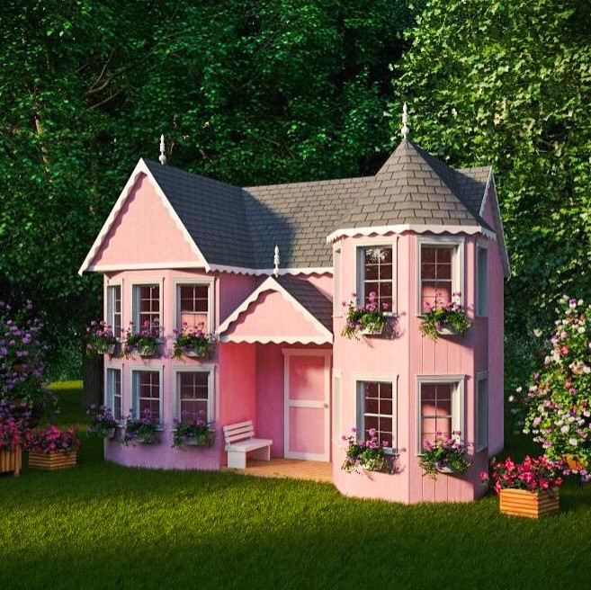 киндер домик