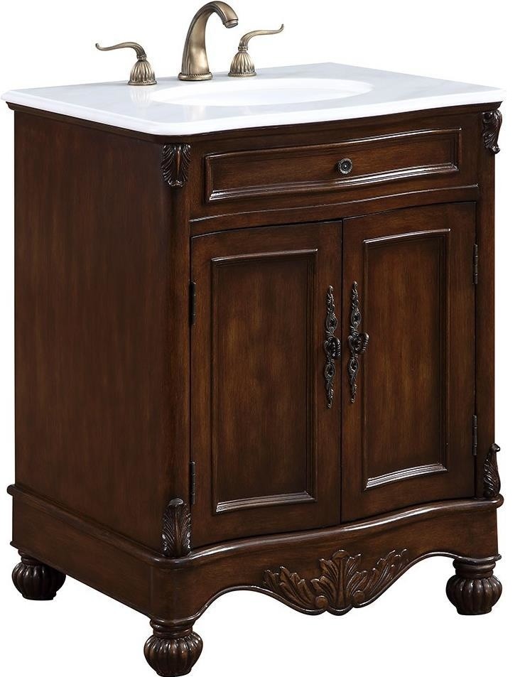 WINDSOR Vanity Cabinet Oval Sink Turned Bun Feet Foot ...