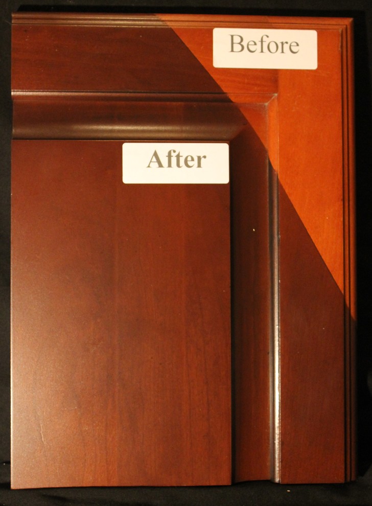 Refinished (Retoned) Wood Door Samples