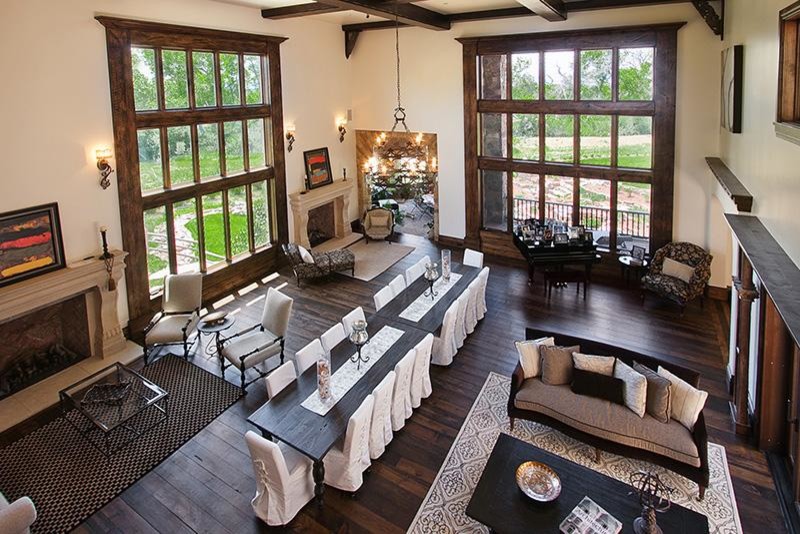Example of a minimalist home design design in Denver