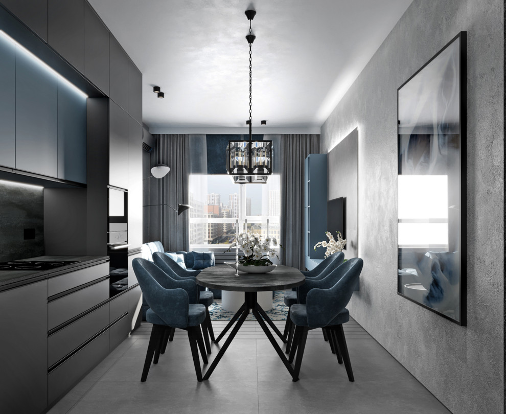 Темный монохром - жилые зоны