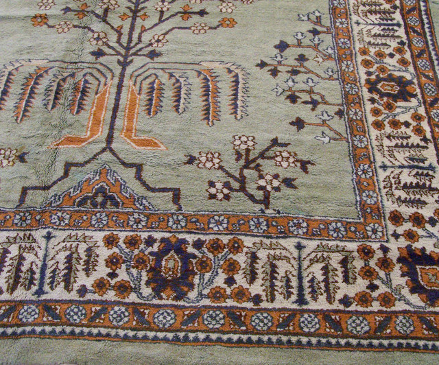 Consigned Antique Indian Agra Palace Rug 18 7x30 7 Antique Indian Agra Palace Rug
