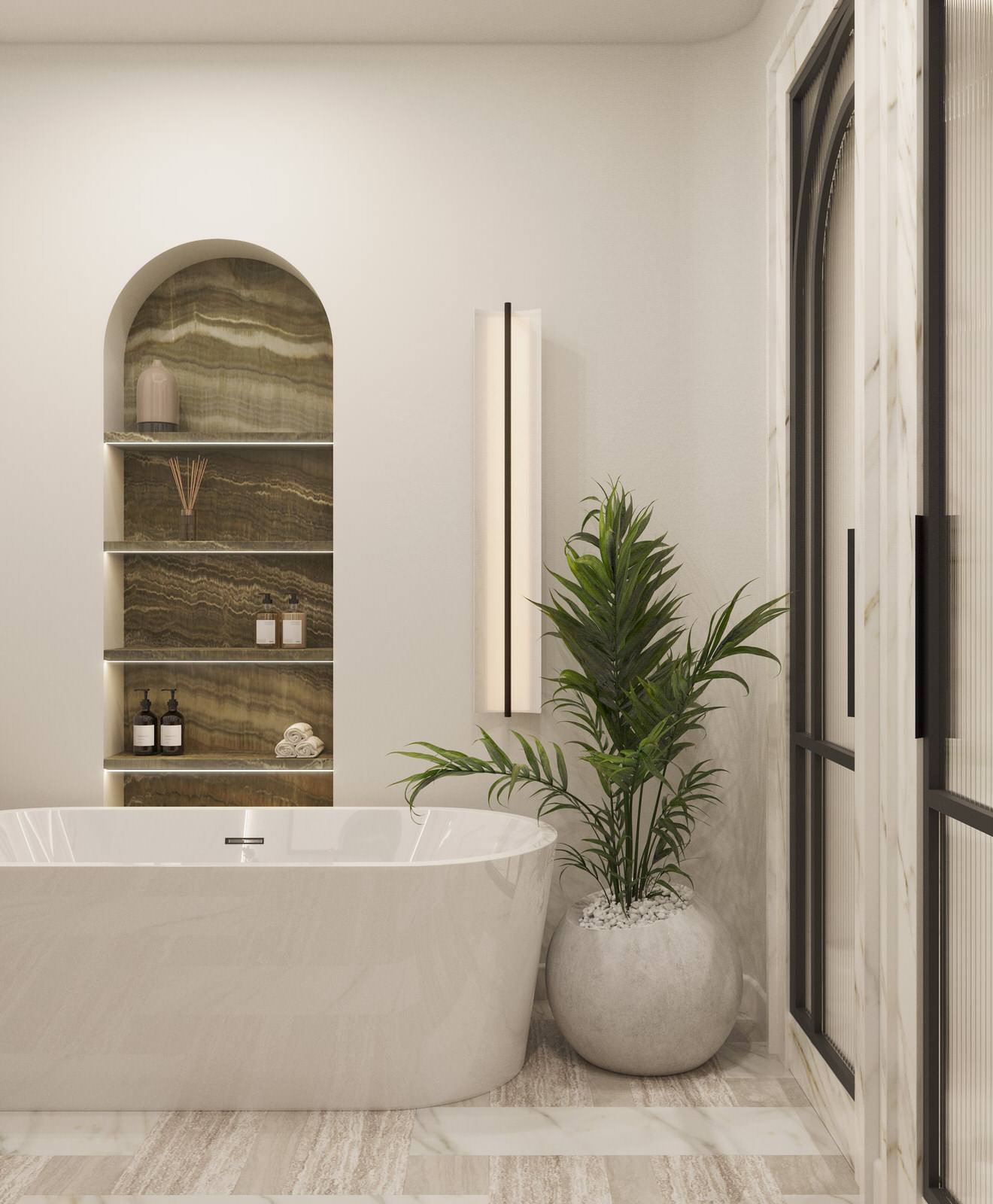 Дизайн-проект квартиры 200м², ЖК Neva Haus