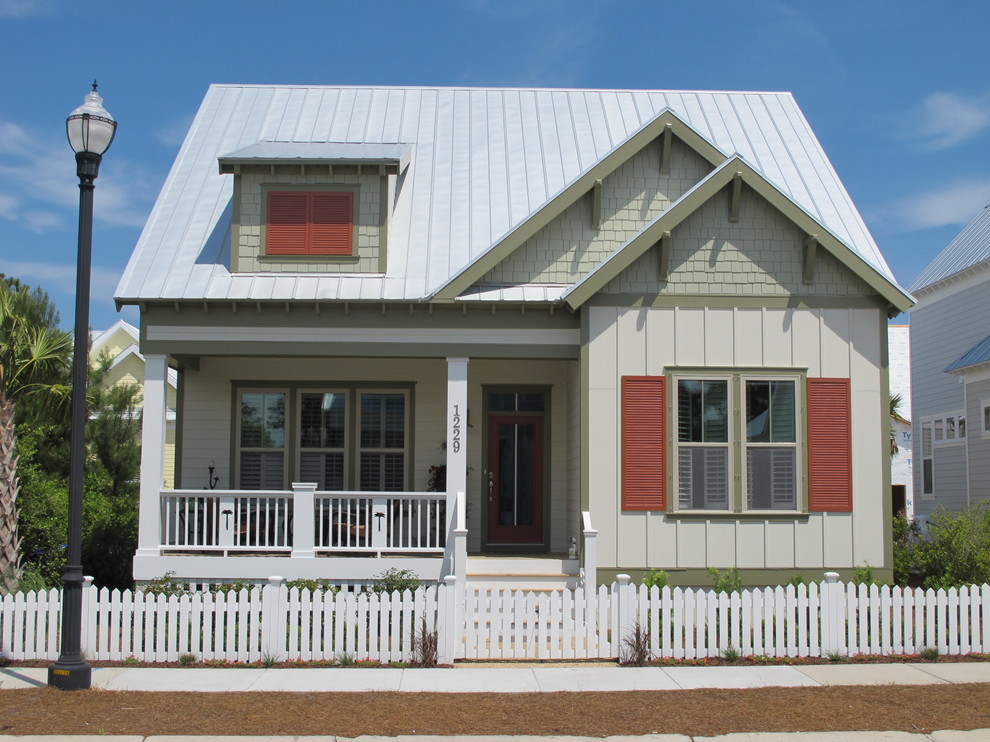 Coastal Cottage Exteriors Beach Style Exterior