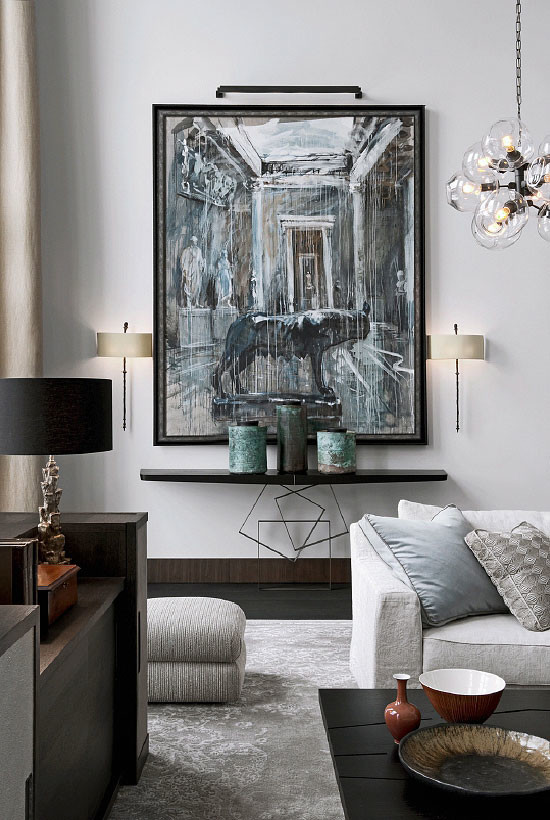 Интерьер дома в Николино