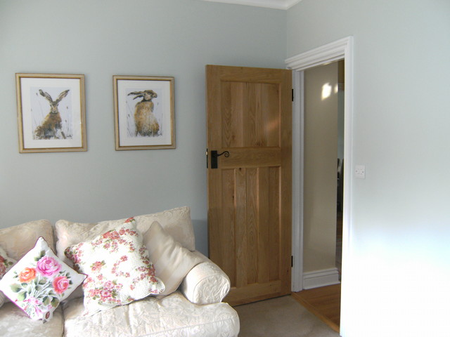 Solid Oak 1930s Doors Traditional Living Room Other