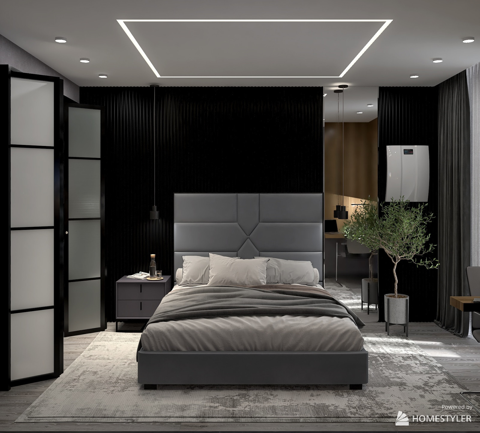 Проект трехкомнатной квартиры