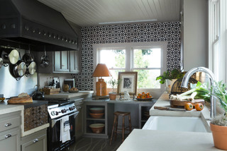 Traditional Home Napa Showhouse - Farmhouse - Kitchen - San Francisco