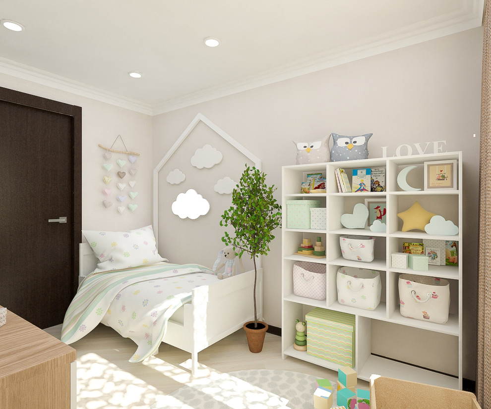 Проект детской 8,6 кв.м для девочки 2х лет, г. Уфа.