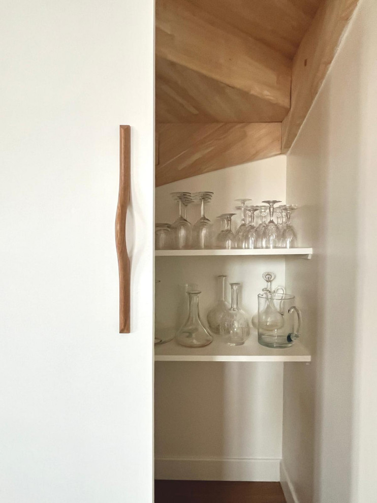 Modification d'un escalier - intérieur du placard sous-escalier - APRES