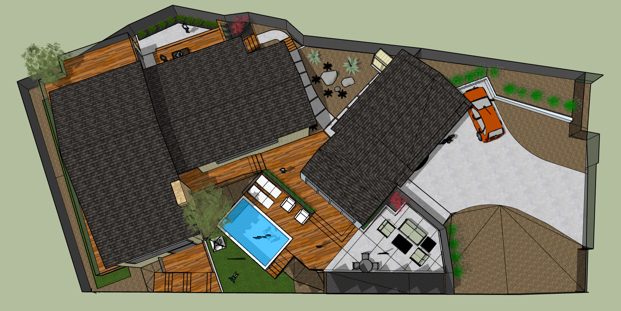 Auguste Residence - Oakland Hills - Montclair - In Progress