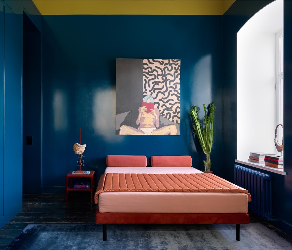 Bright apartment with a very bold design